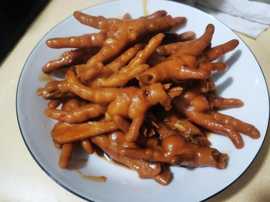 红烧鸡爪 好吃又简单