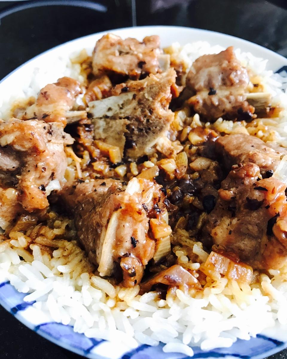 豉汁蒸排骨饭（电饭锅版）