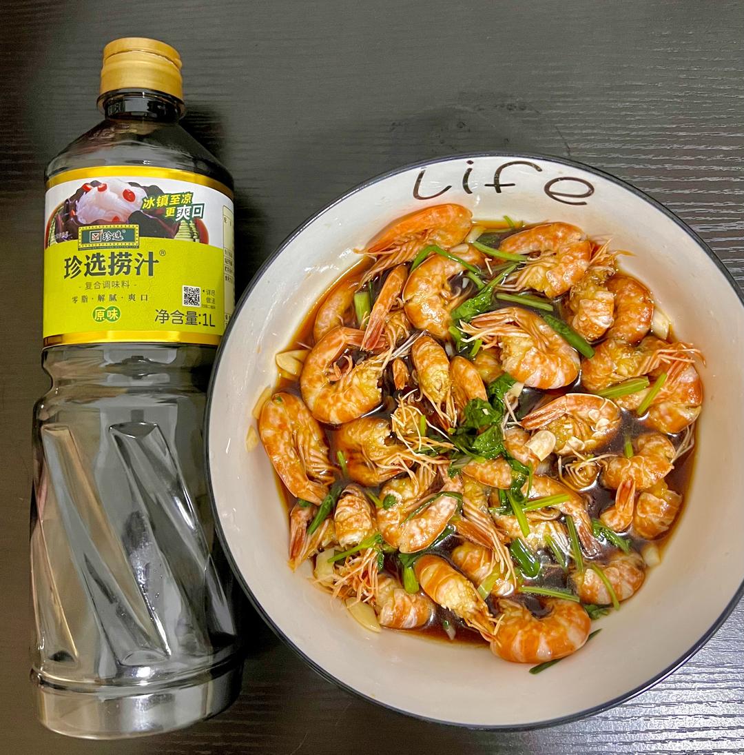 捞汁樱花虾
 好吃又减脂 十五分钟美食的做法 步骤7