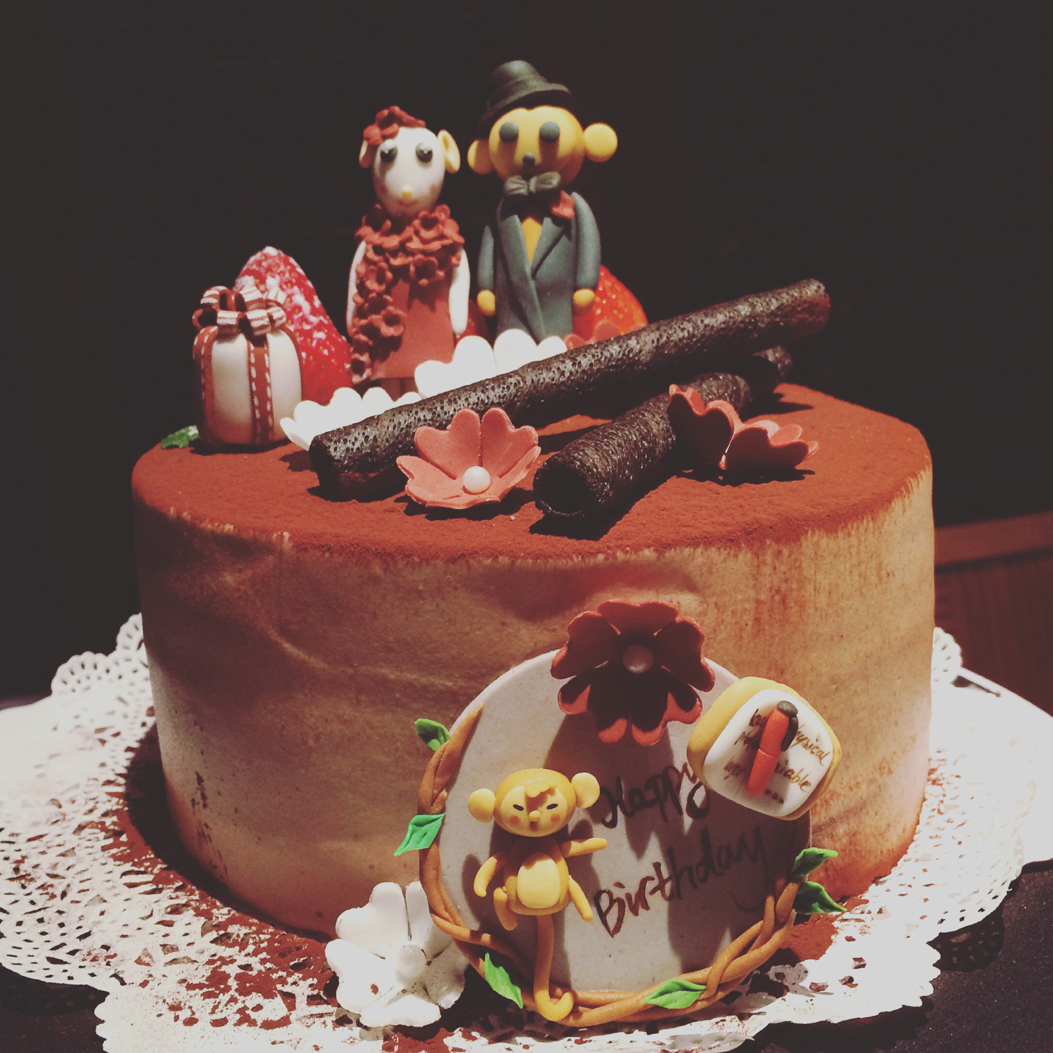 PH打发巧克力奶油