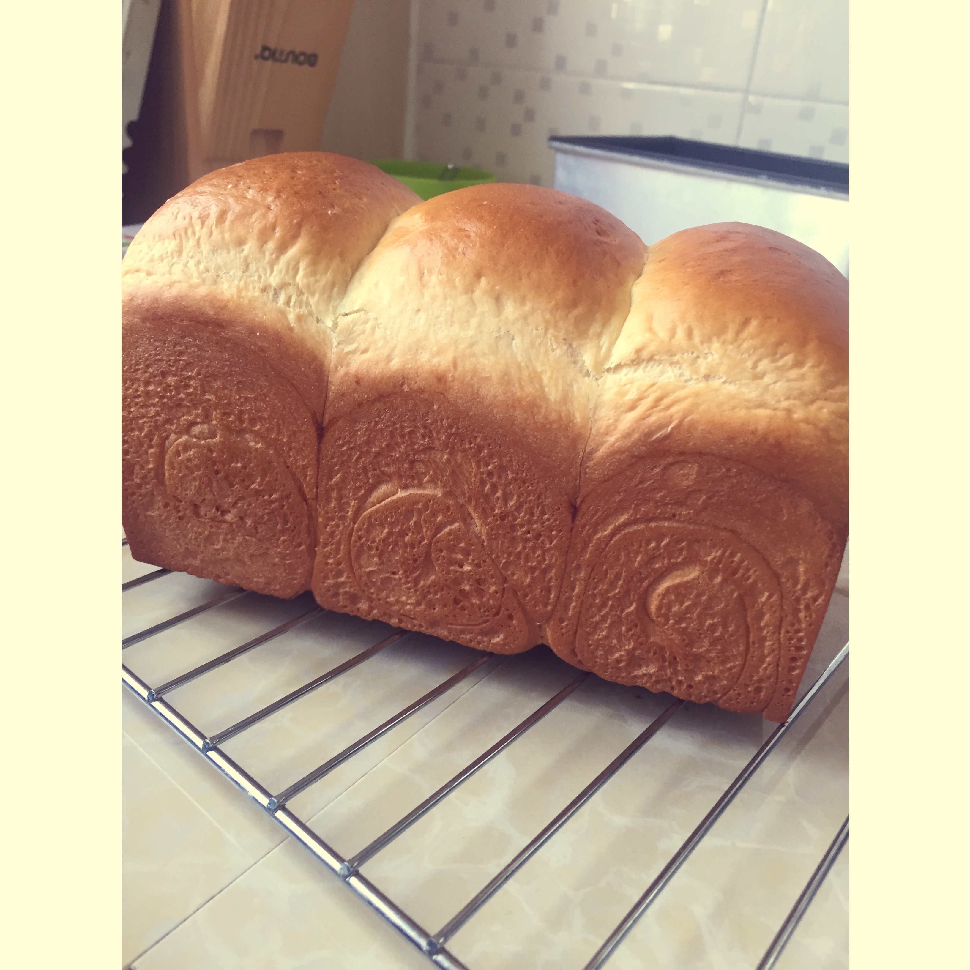 低温中种发酵面包