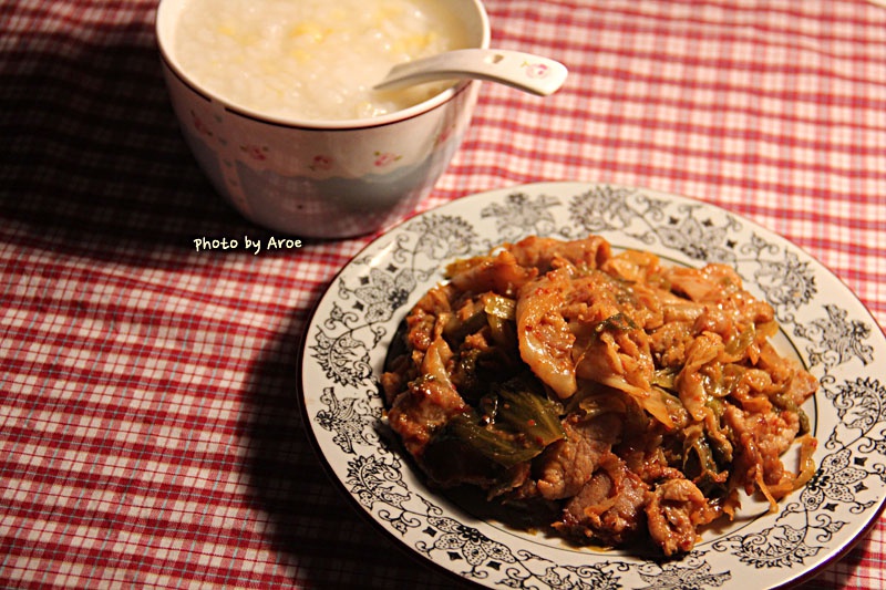 韩式泡菜炒肉