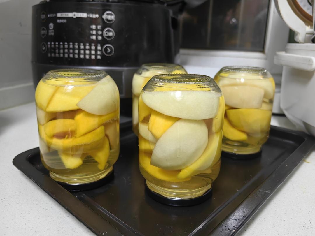 自制黄桃罐头