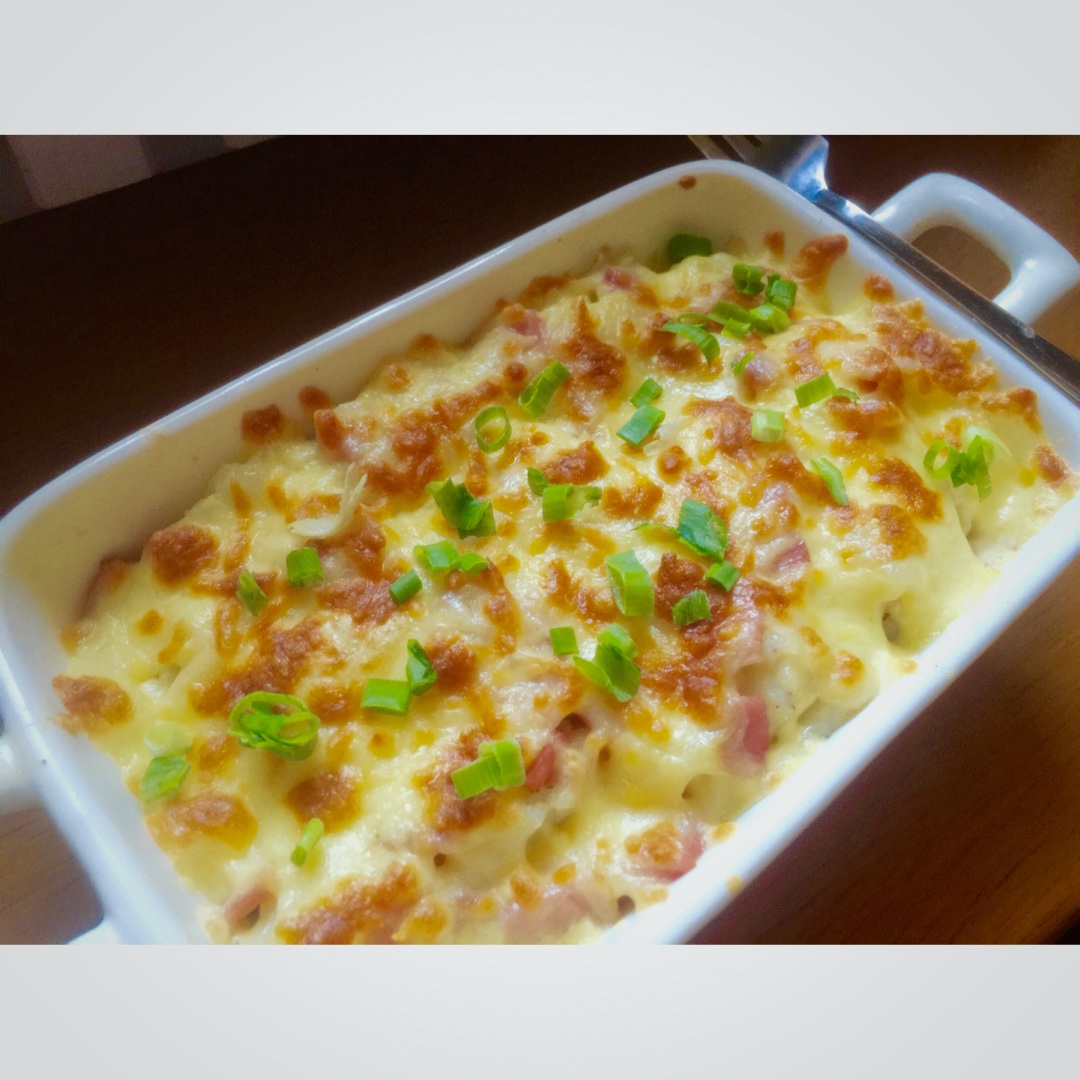 芝士培根焗薯蓉