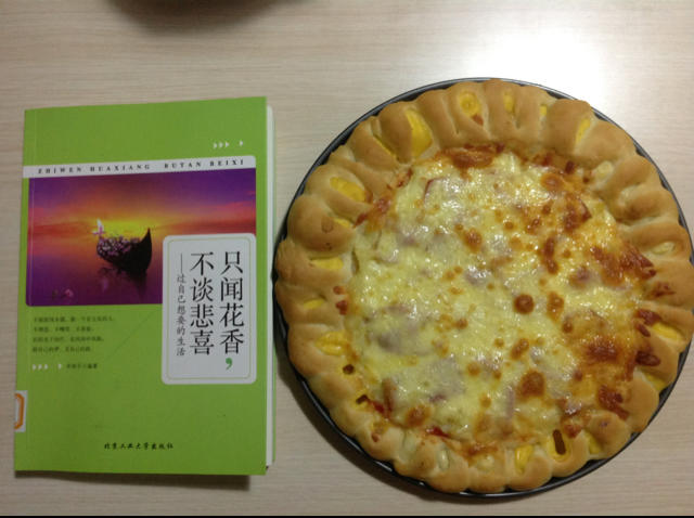 芝心鸡肉虾仁披萨