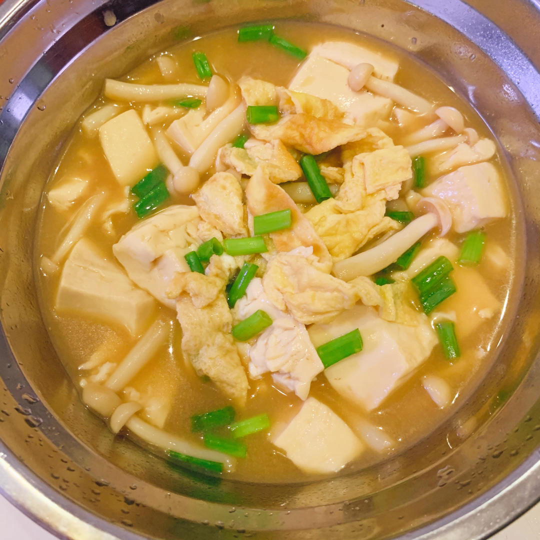 yurichan做的鲜美豆腐汤的简单做法