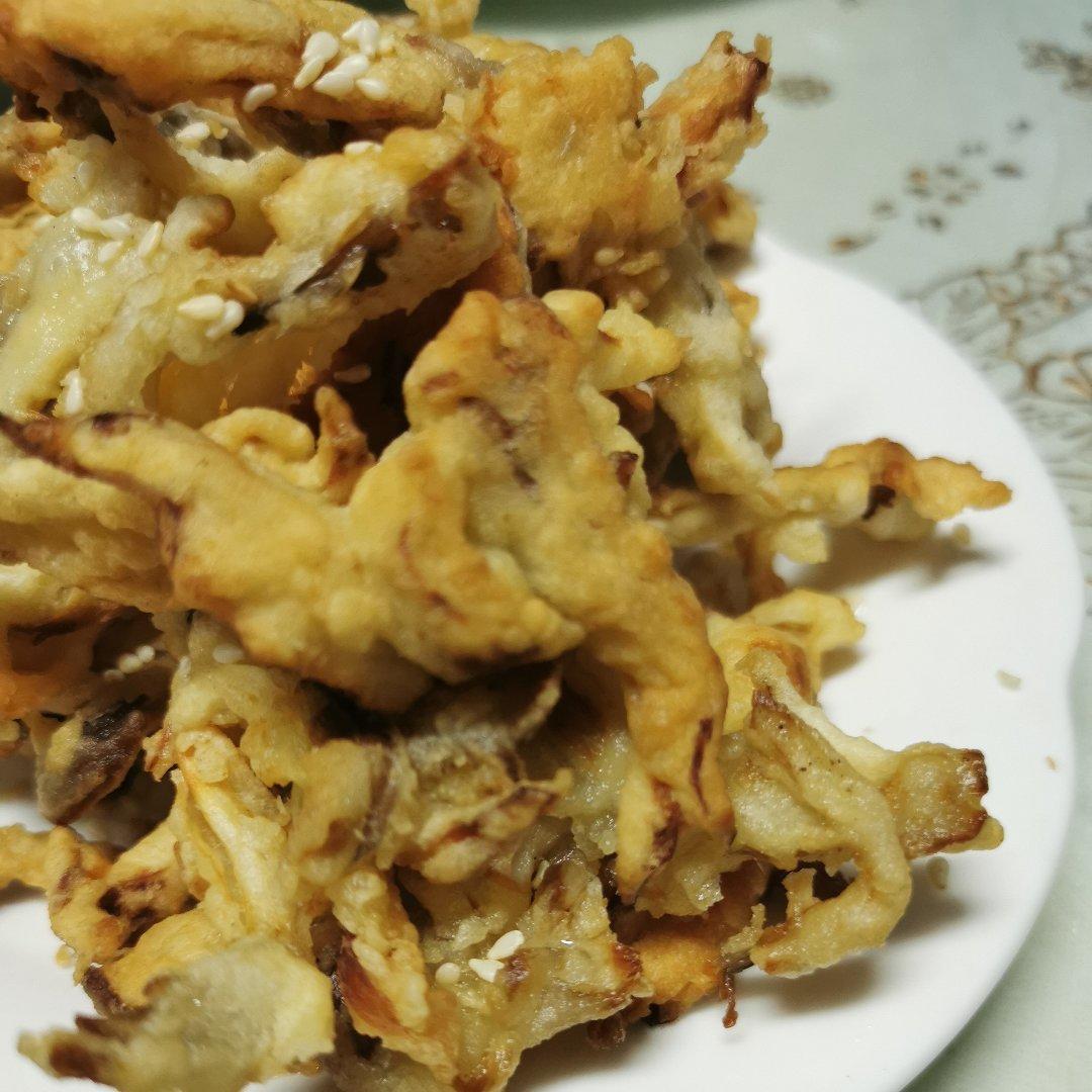 干炸蘑菇（家乡版）