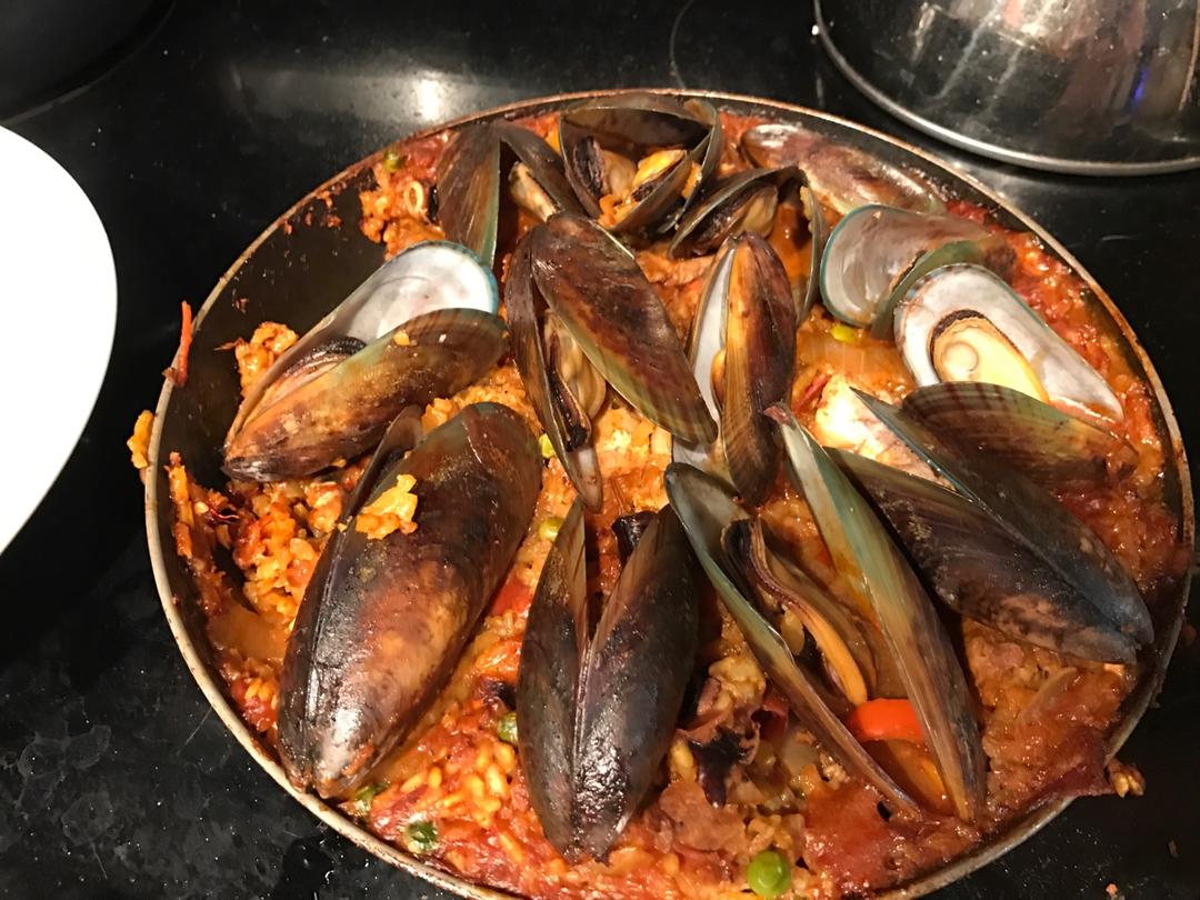 正宗paella 西班牙海鲜饭