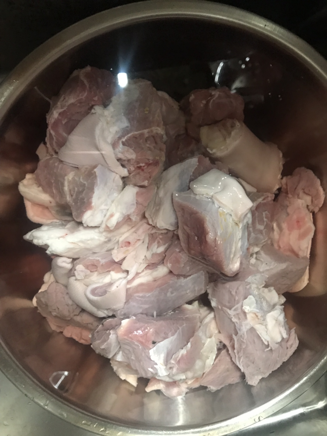 支竹羊肉煲的做法 步骤2