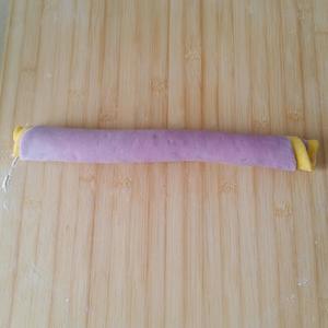 南瓜紫薯花样馒头的做法 步骤28