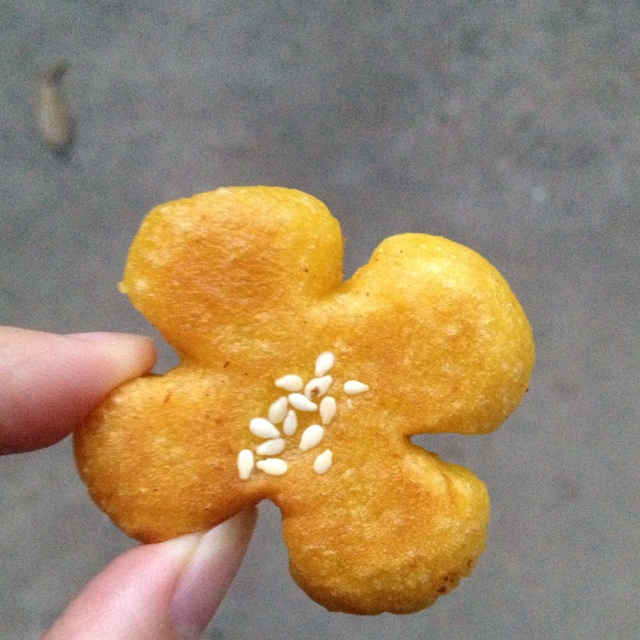 芝麻南瓜饼