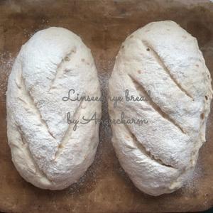 亚麻籽黑麦乡村面包的做法 步骤8
