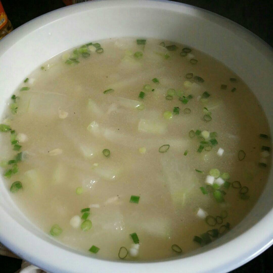 冬瓜虾皮汤