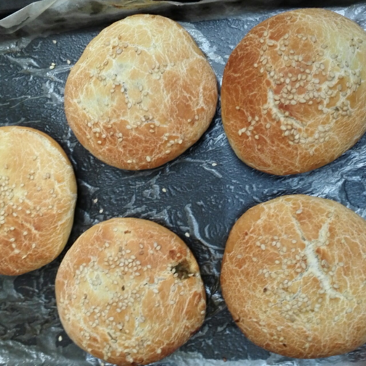 麻酱烧饼