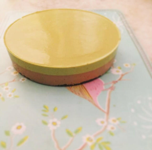 巧克力抹茶慕斯蛋糕