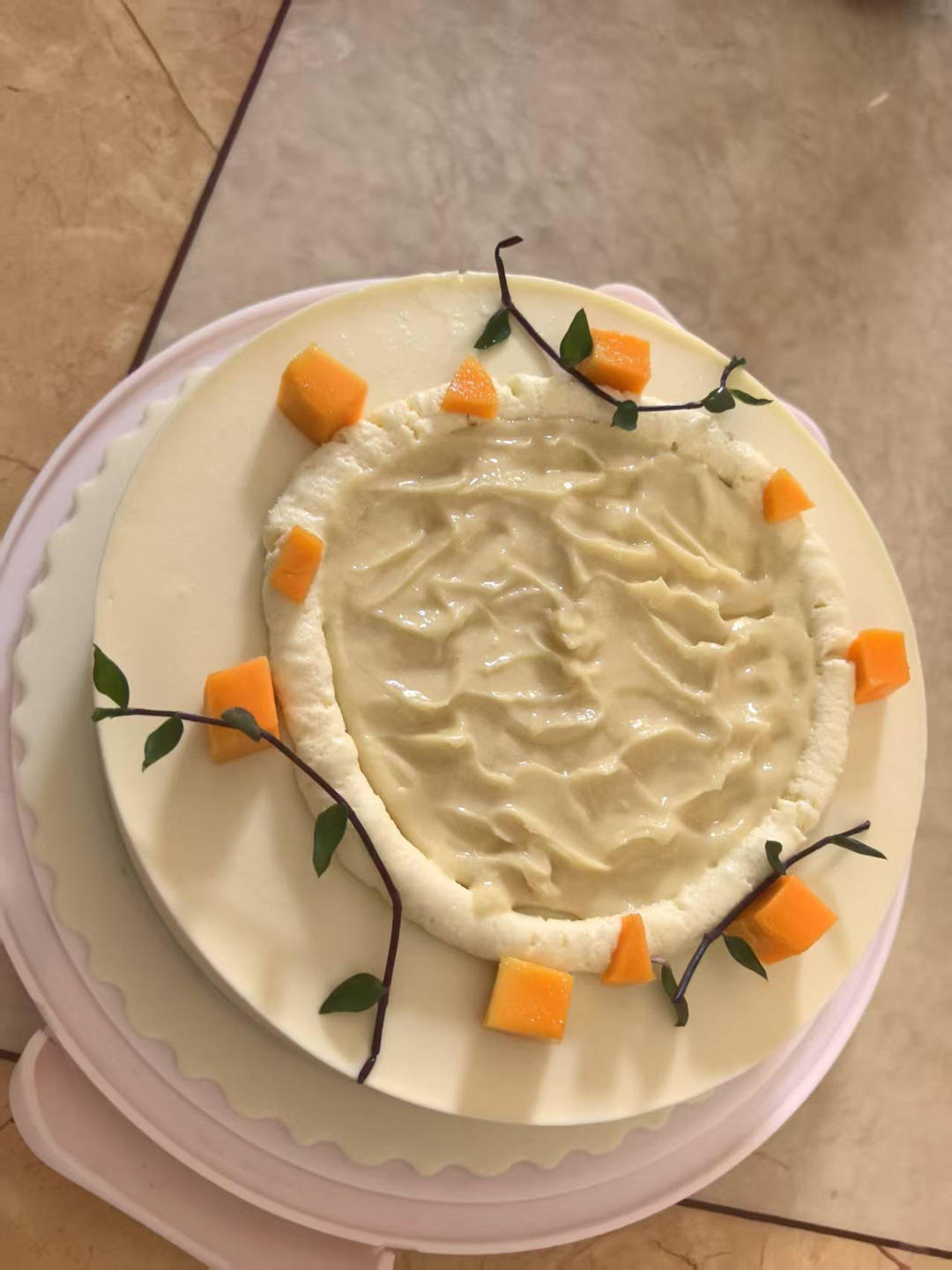 属于春夏的榴莲芝士慕斯(Kiri品牌公开课)