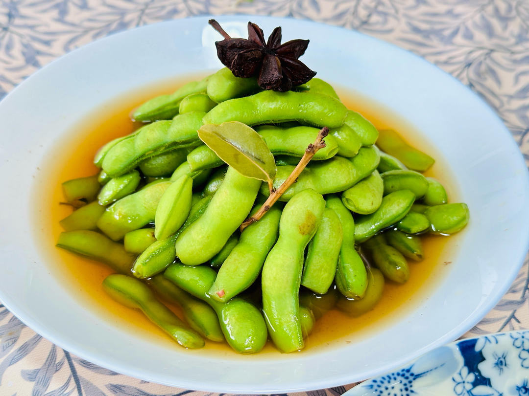 超级简单的煮毛豆