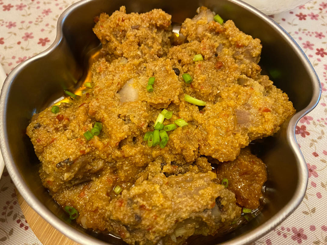 绝绝子！甩饭店几条街的粉蒸肉（粉蒸排骨）