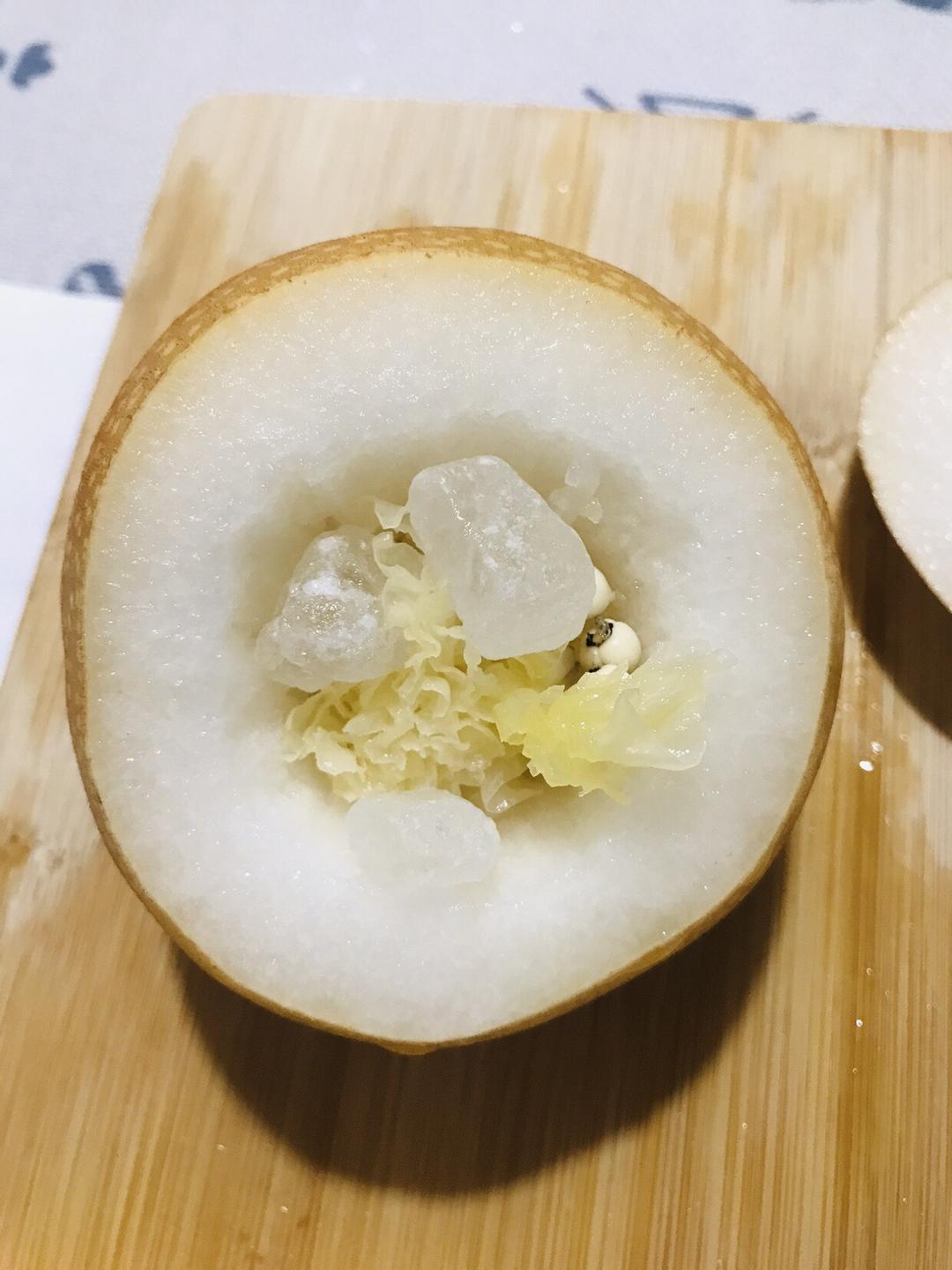 锡纸烤梨的做法