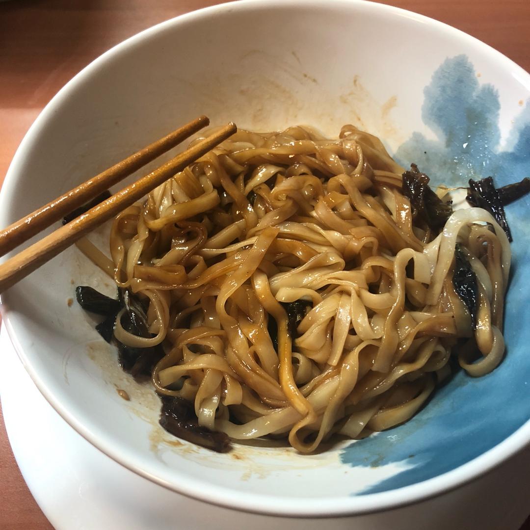黄磊版葱油拌面