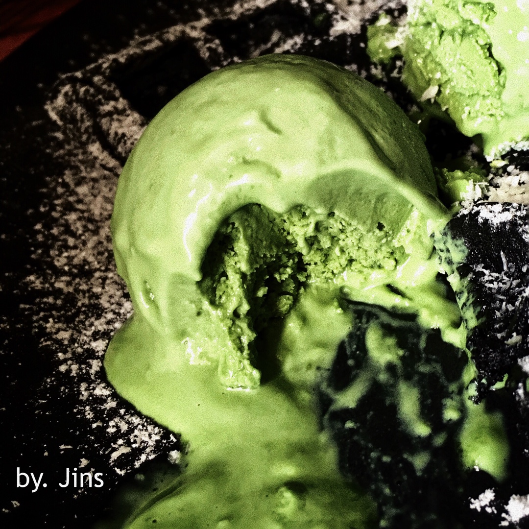 青柠抹茶冰淇淋