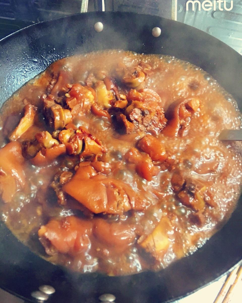 yusan_kojv做的美味的家常菜:红烧猪蹄