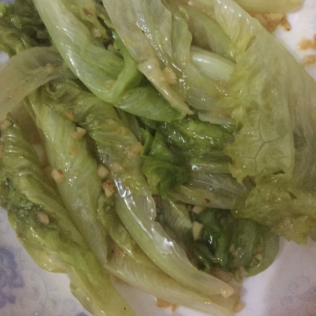 蒜蓉炒生菜