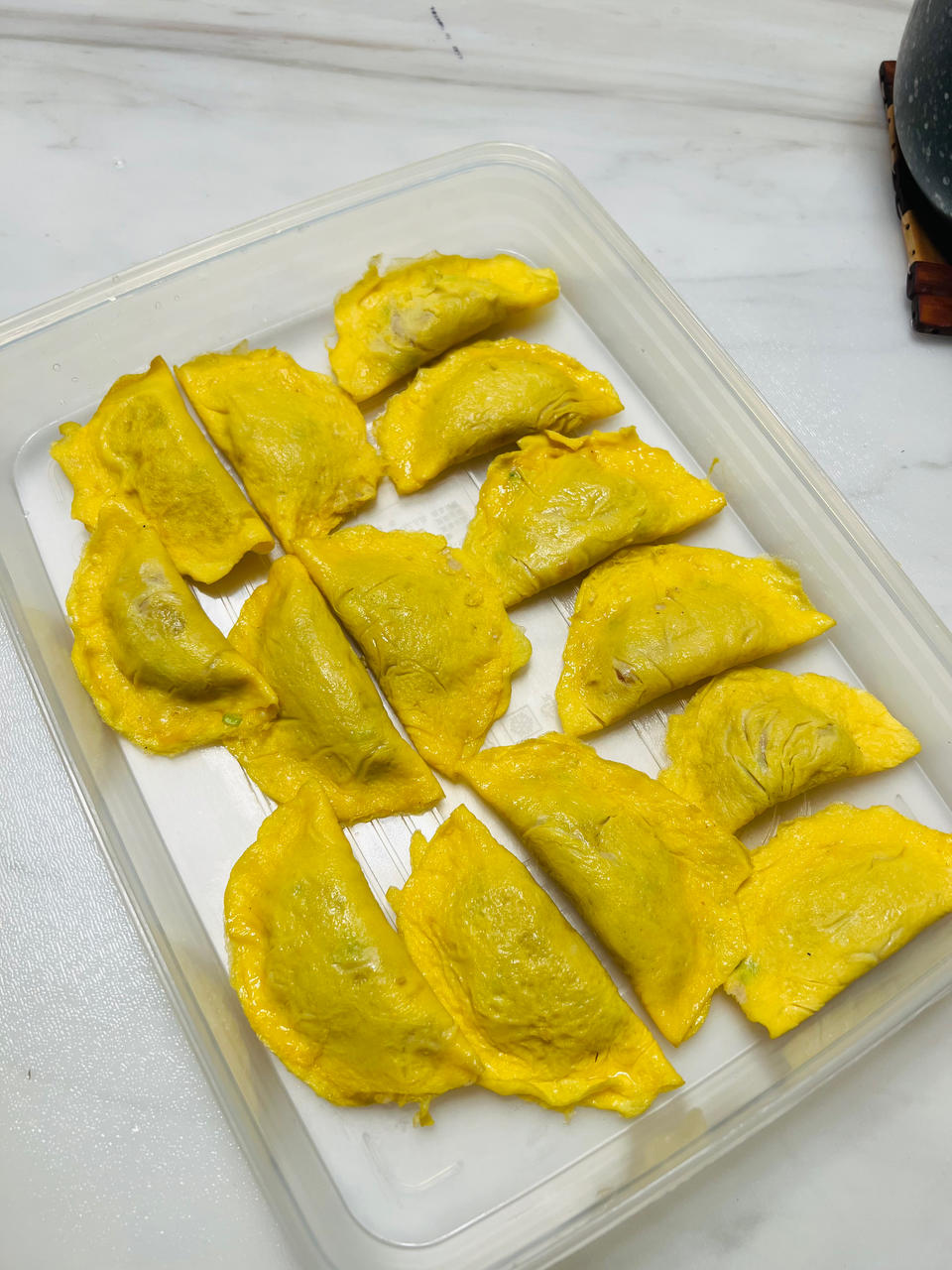 堂妈教你做美味蛋饺