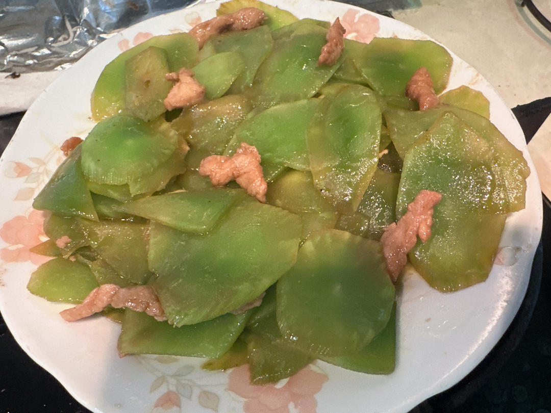 莴笋肉片