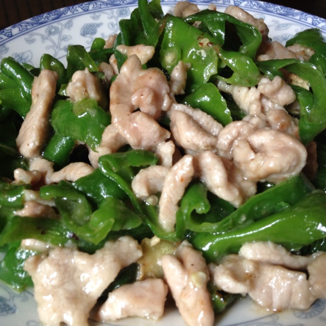 青椒肉丝