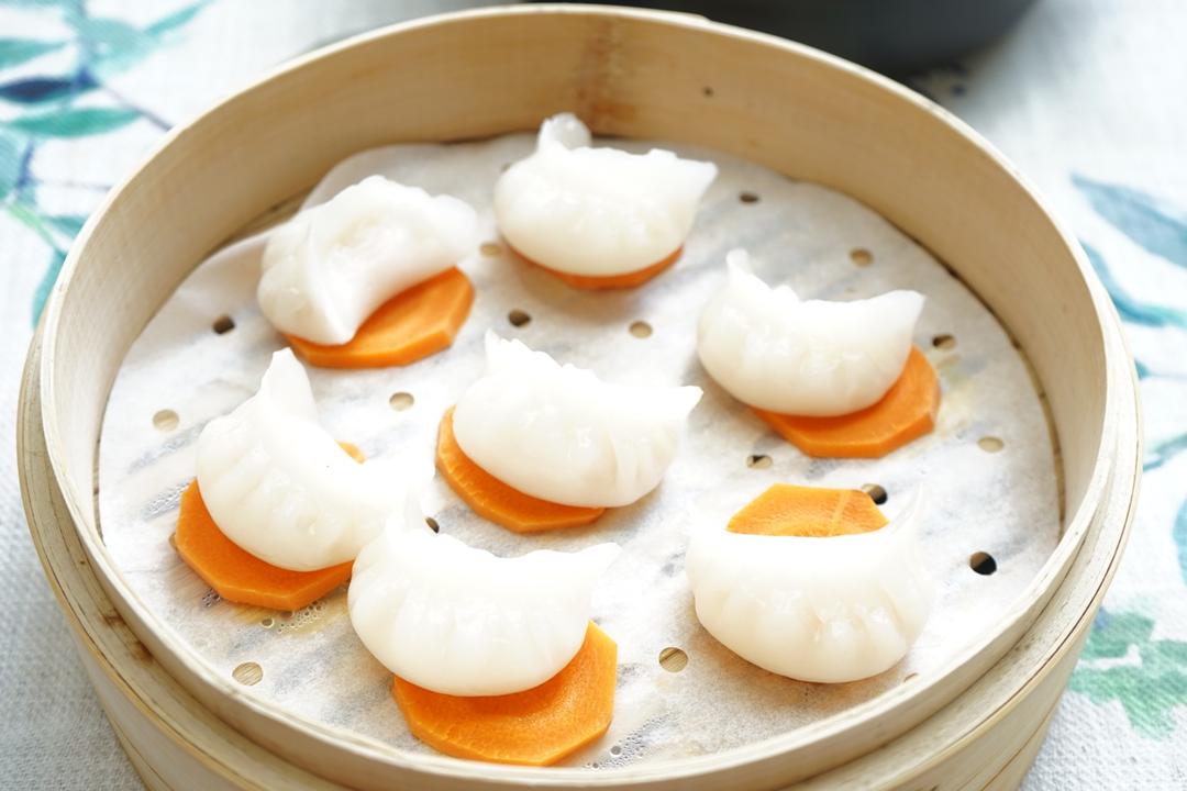广式早茶水晶虾饺「miu的食光记」