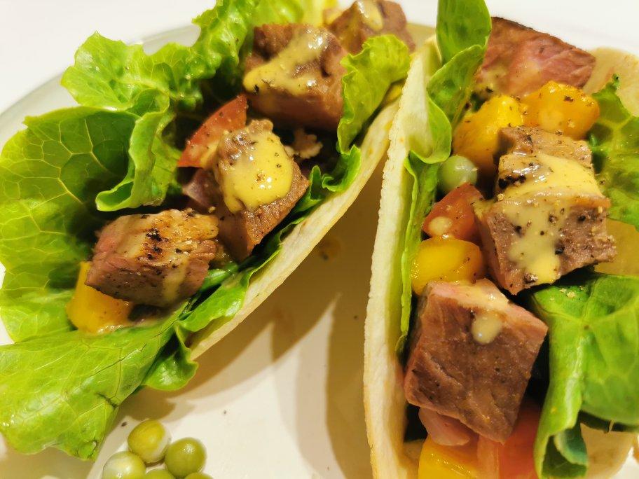 经典墨西哥taco🔥卷饼版牛油果虾仁沙拉