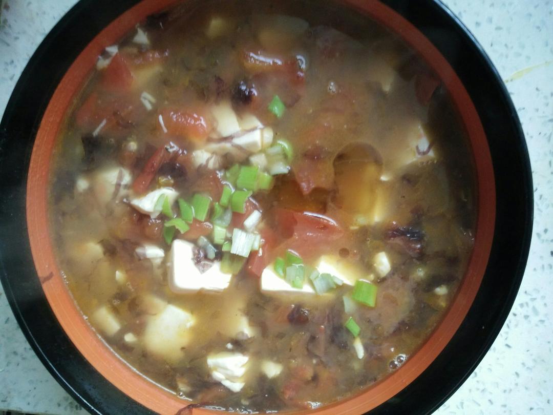 番茄豆腐汤