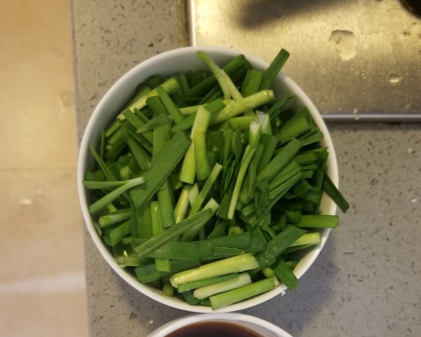 低脂韭菜炒千张丝百叶丝(干豆腐丝)的做法 步骤1