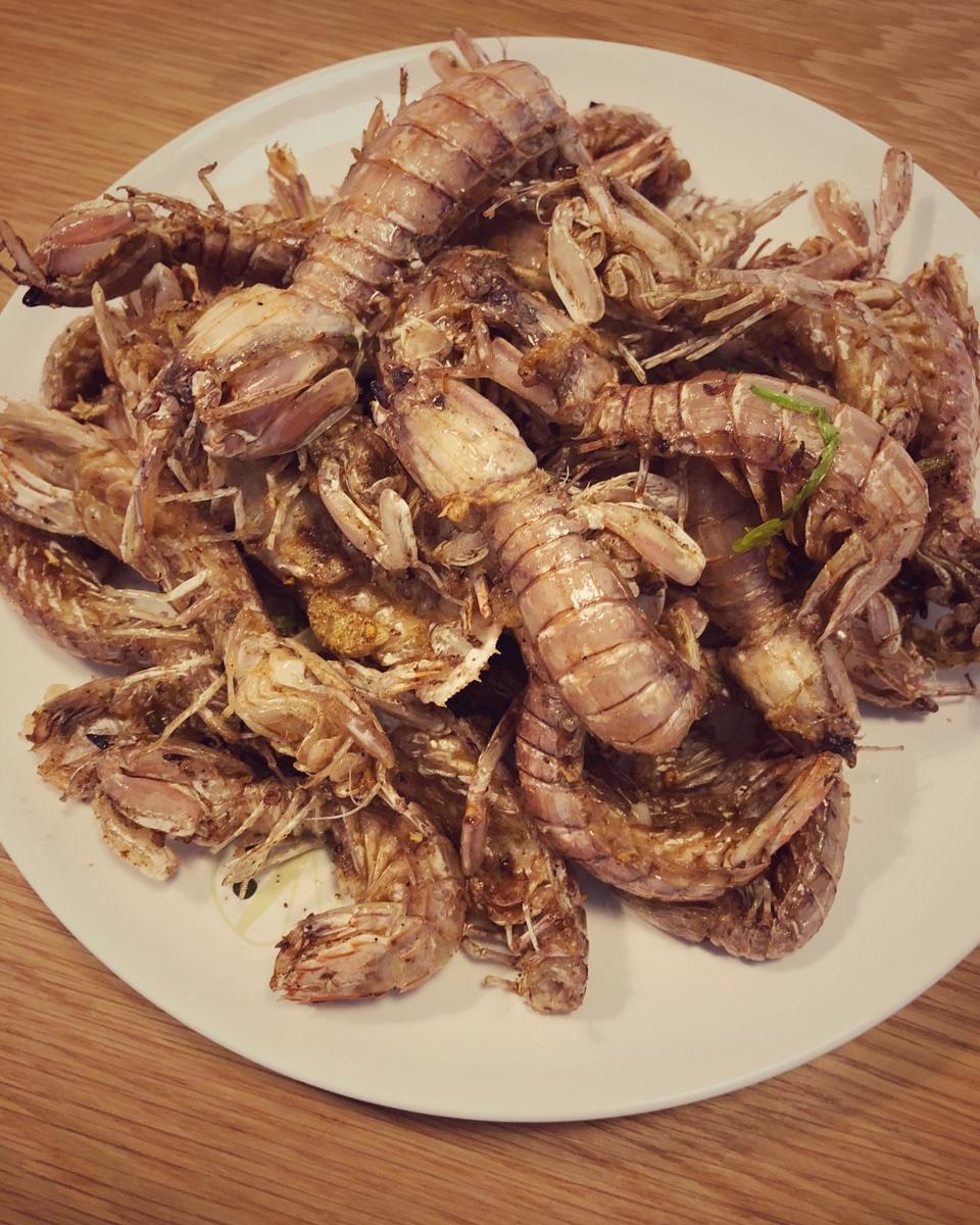 椒盐皮皮虾