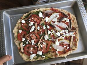 健康减脂的薄底pizza- Italian Thin Crust的做法 步骤12