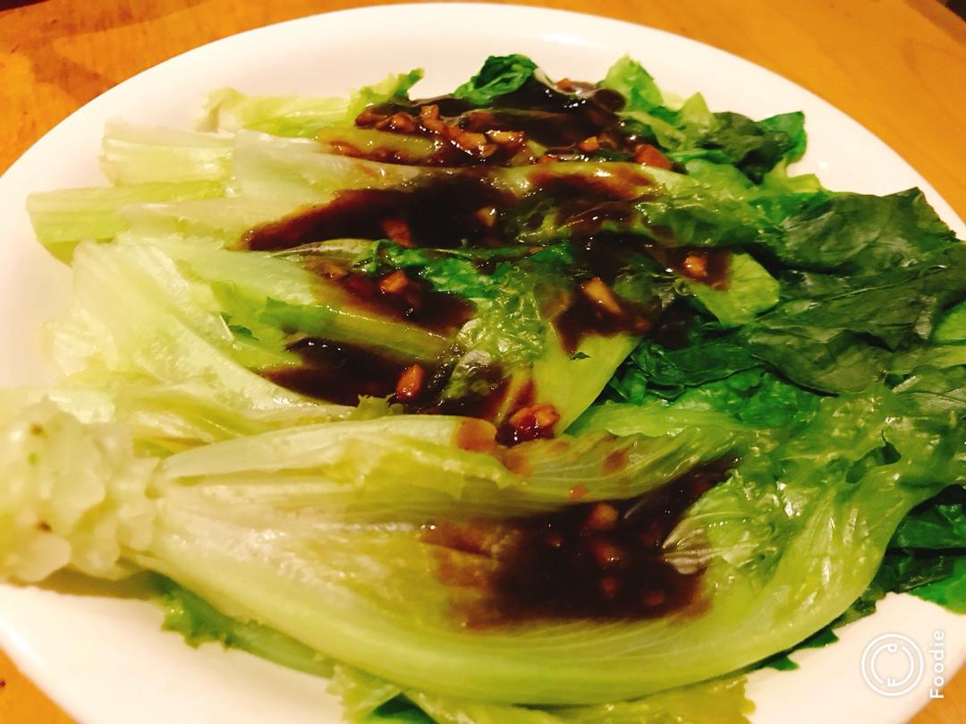 家常菜 蚝油生菜