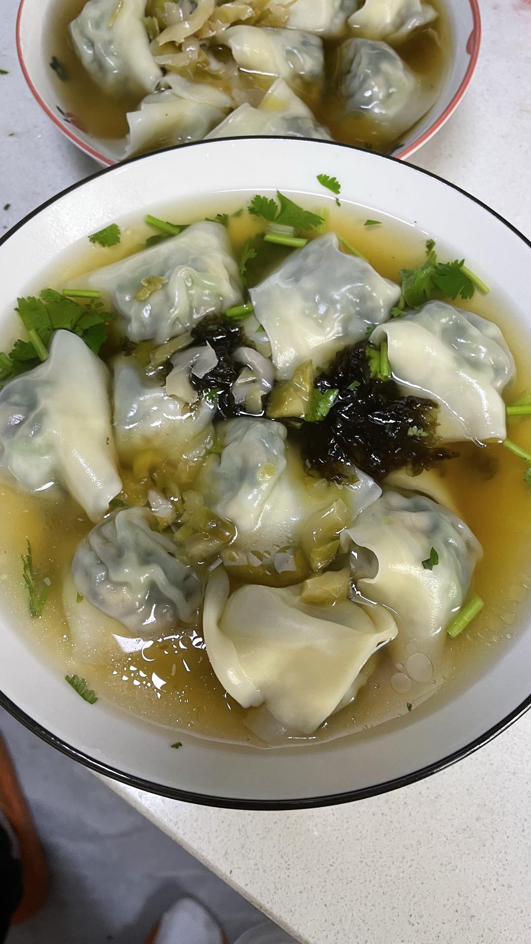 鲜香素馄饨