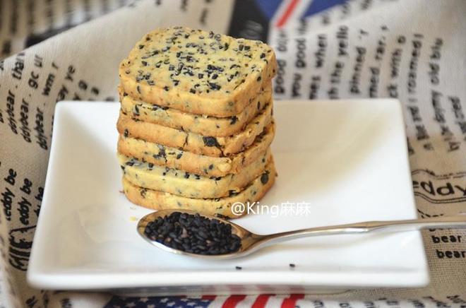 黑芝麻海苔饼干—别样的风味的做法