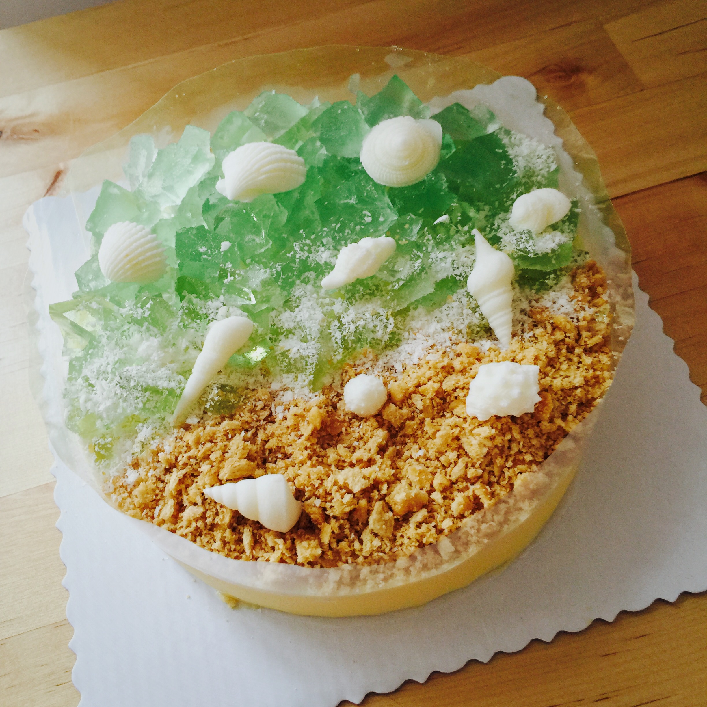 椰香海洋慕斯蛋糕6寸