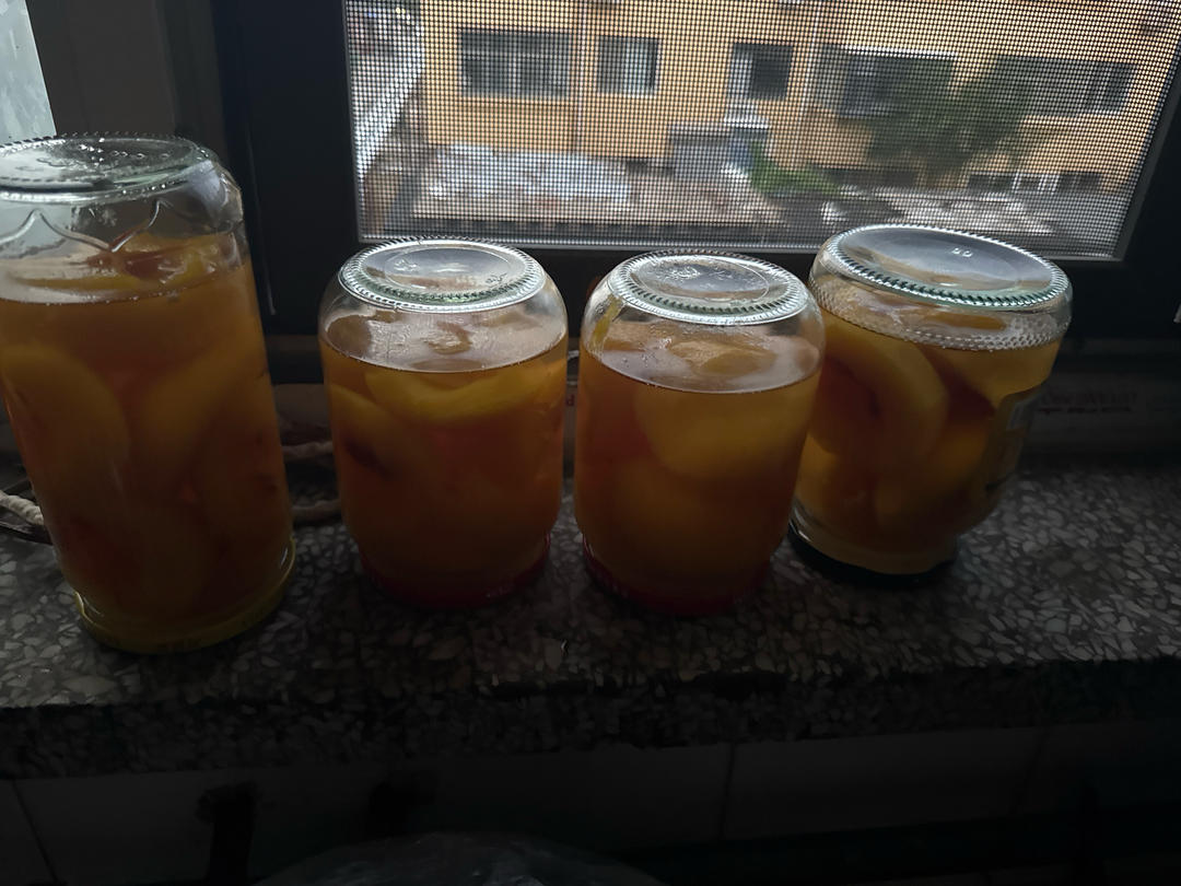 自制黄桃罐头