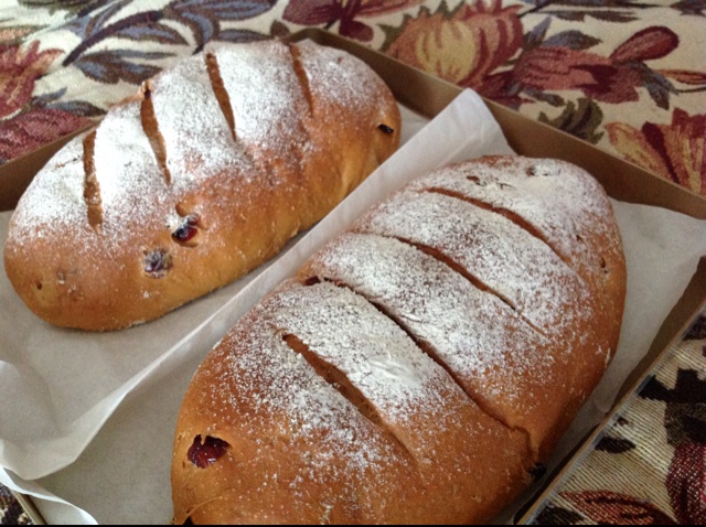 蔓越莓全麦黑糖面包