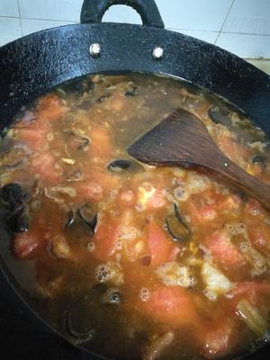 西红柿打卤面的做法 步骤8