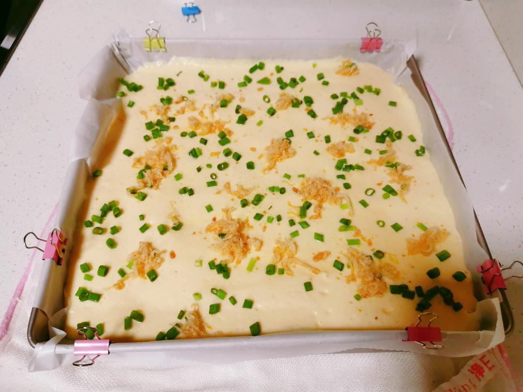 香葱肉松肥蛋糕卷～