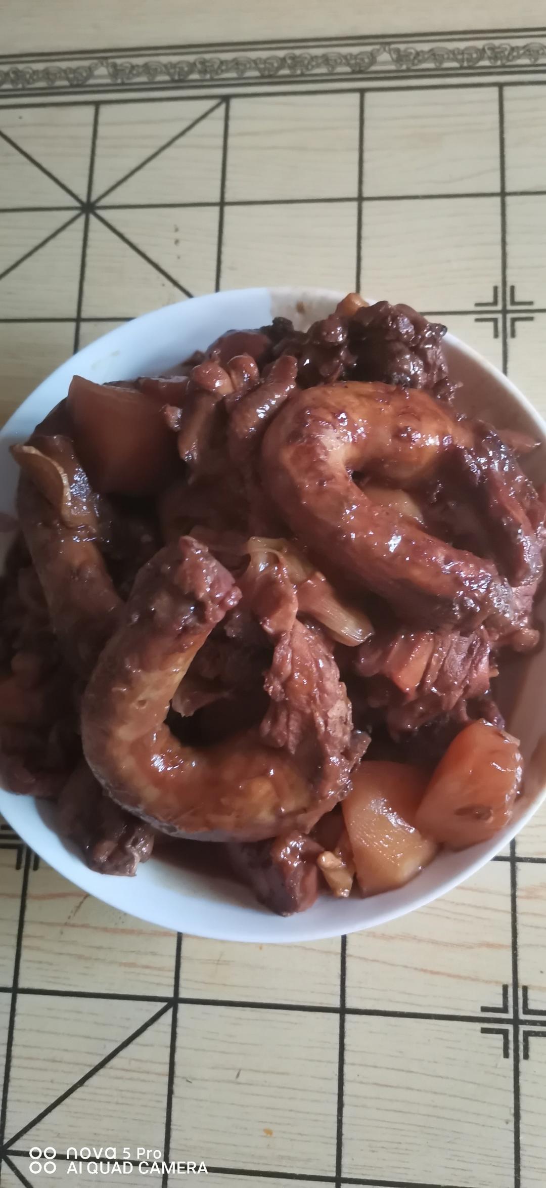 家常炖鸡块
