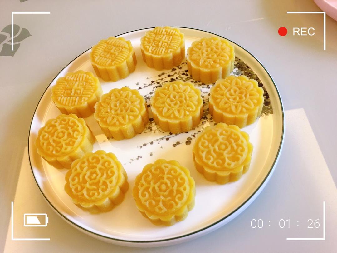 小清新绿豆糕(无需过筛)