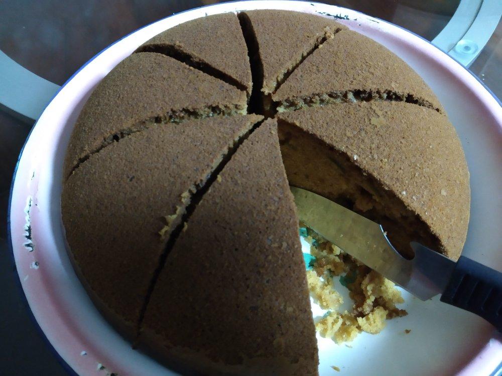 蜂蜜南瓜蛋糕，香甜松软，不需要打发的懒人蛋糕