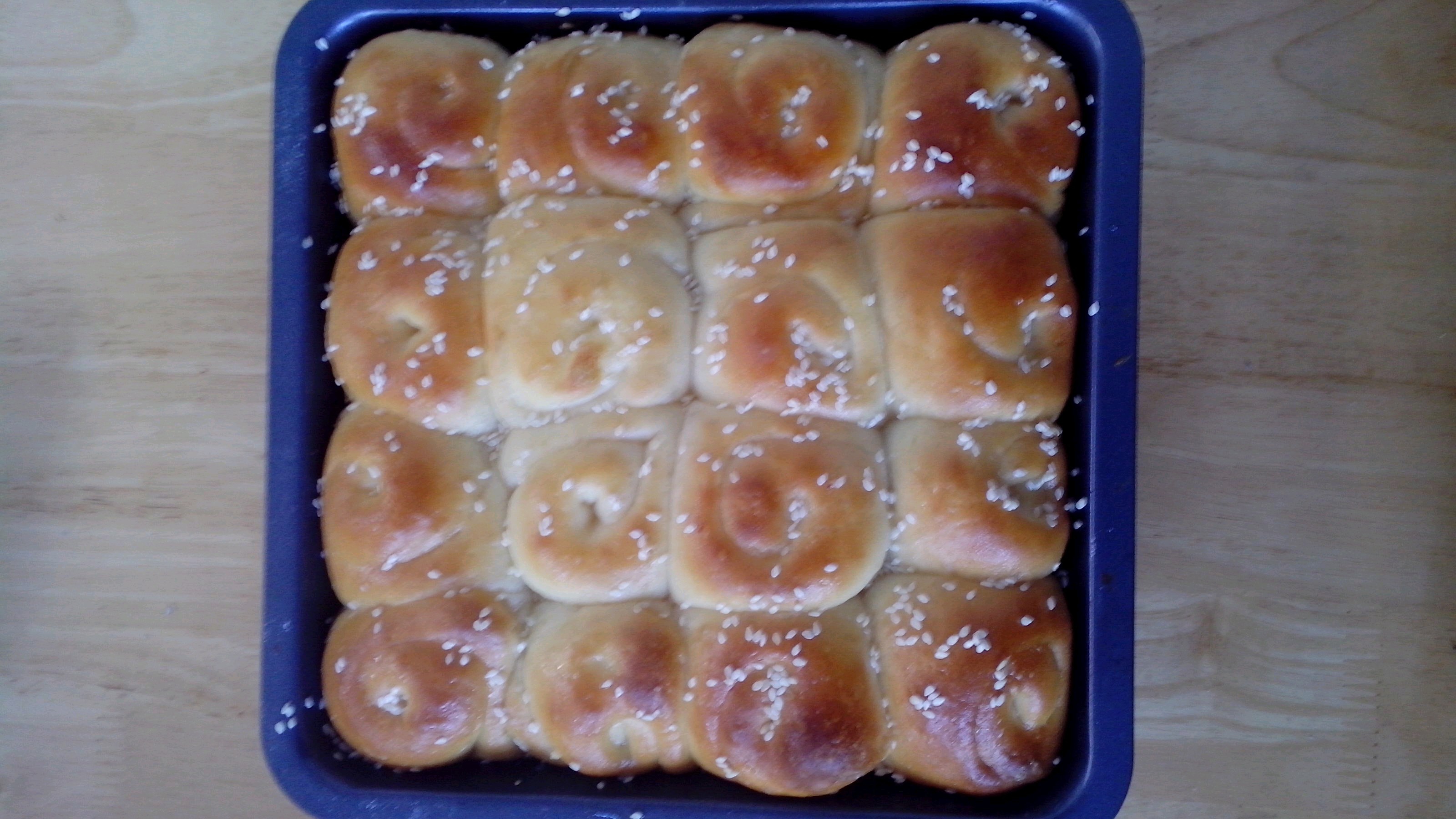 脆底蜂蜜小面包