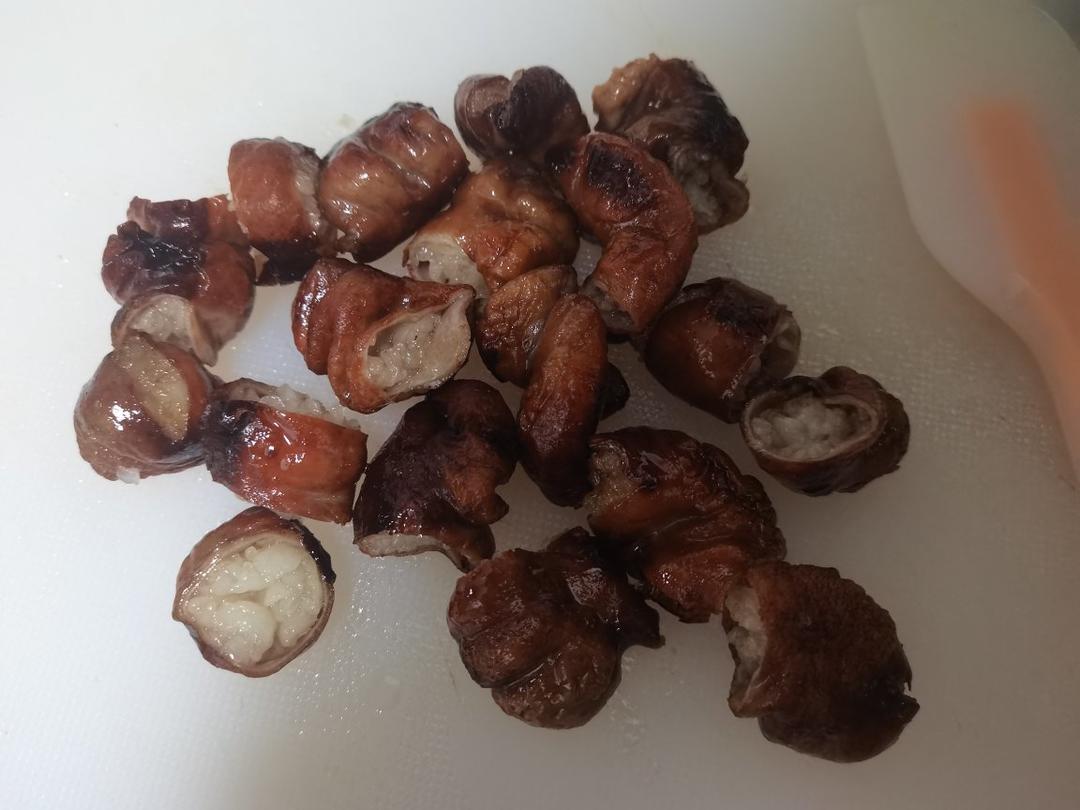 脆皮大肠这样做极似烧鹅，一道菜吃出两种味道