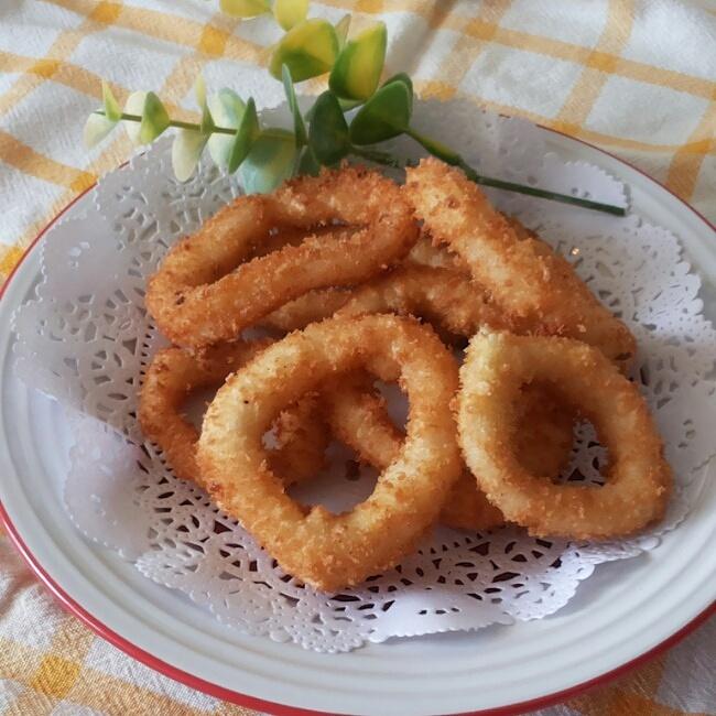 香炸鱿鱼圈的做法